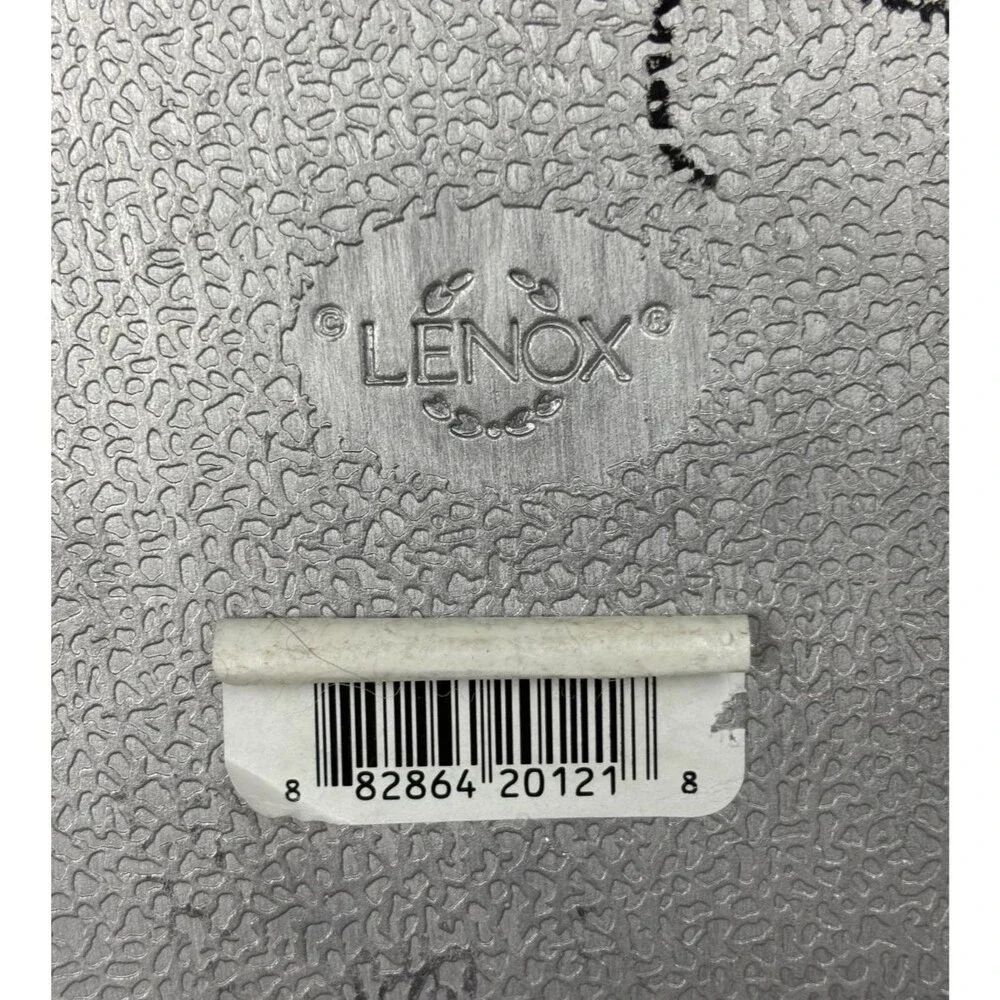 Lenox Park City Square Aluminum Serving Tray with Handles Approx 14